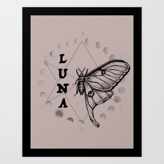 Luna  Art Print
