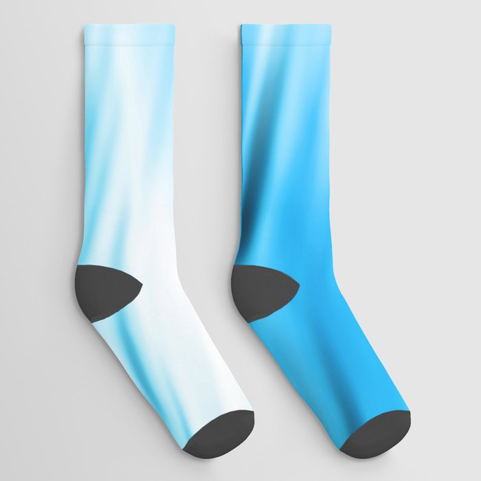 Underwater blue background Socks