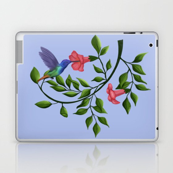 Hummingbirds all Around Laptop & iPad Skin