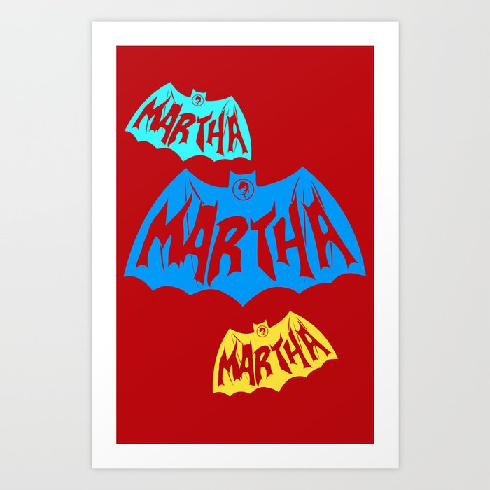 Martha Art Print