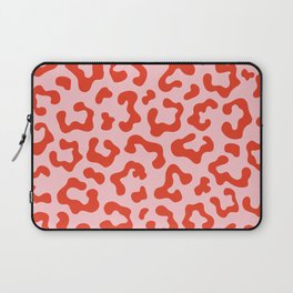 Cheetah Spots in Pink and Red (viii 2021) Laptop Sleeve