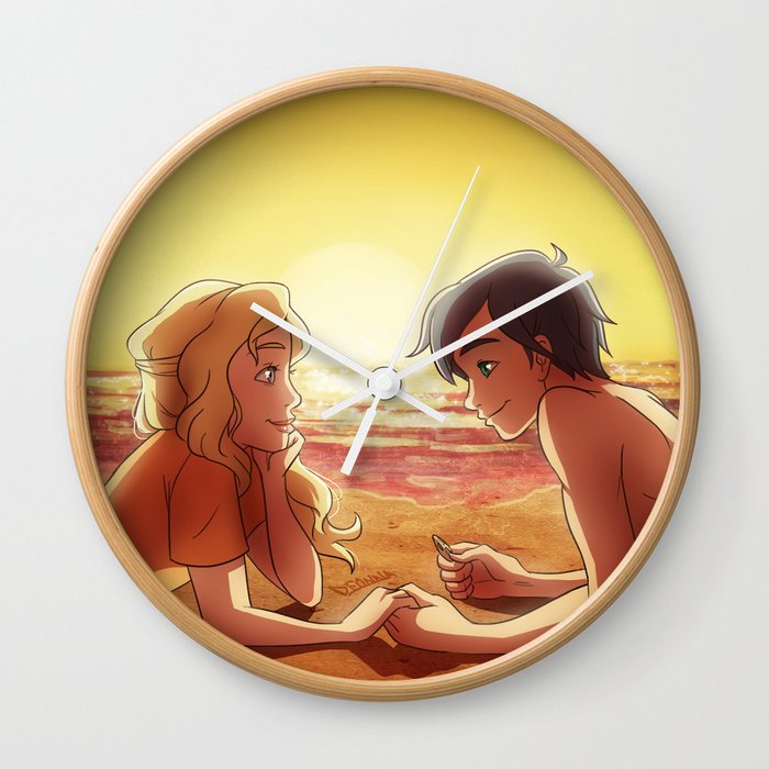 Daughter Wisdom's Merman Wall Clock