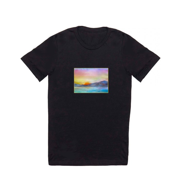 Sunset Rainbow T Shirt