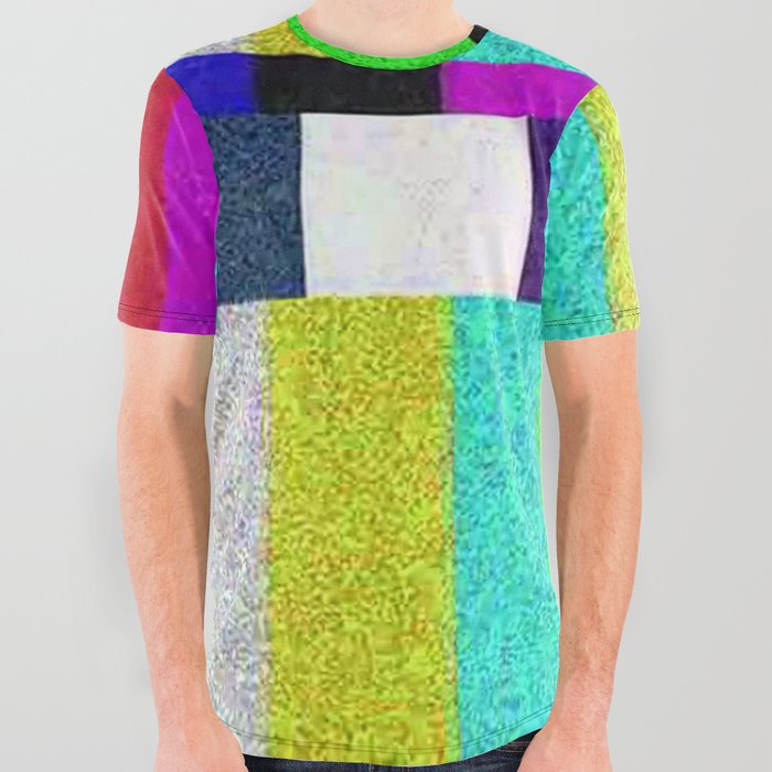 TV SCRN All Over Graphic Tee