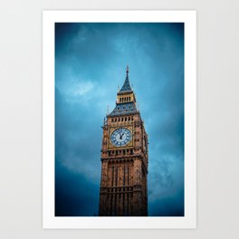 Ben Art Print | Digital, Color, Travellondon, Ben, London, Traveluk, Sunset, Uk, Film, England 
