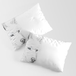 Saber :: A Siberian Husky Pillow Sham