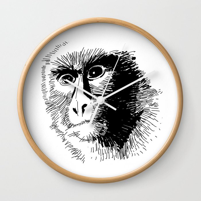 The Monkey! Wall Clock