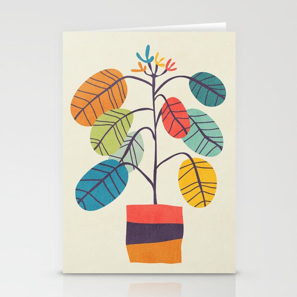 Potted plant 2 Stationery Cards