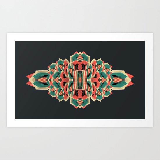 Calaabachti Stripes Art Print