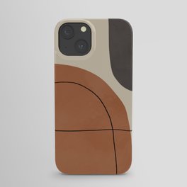 Modern Abstract Shapes #1 iPhone Case