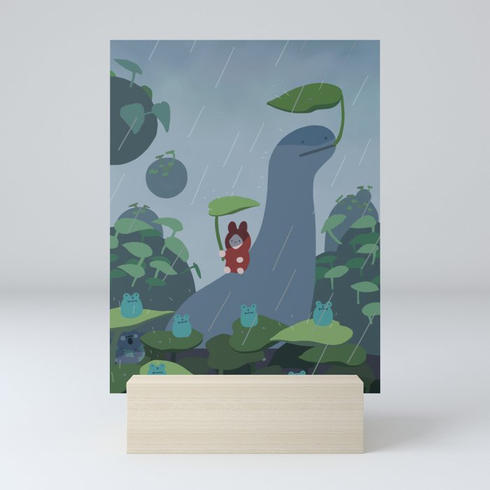 Rainy day Mini Art Print