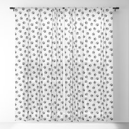 Paw Prints Sheer Curtain