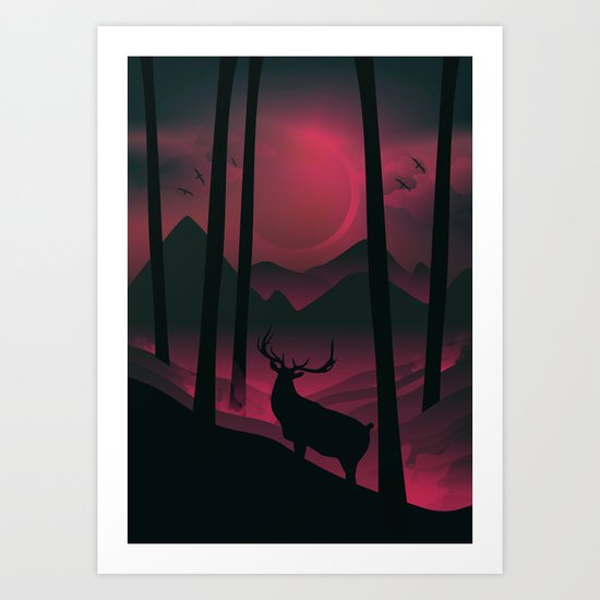 Eclipse Art Print