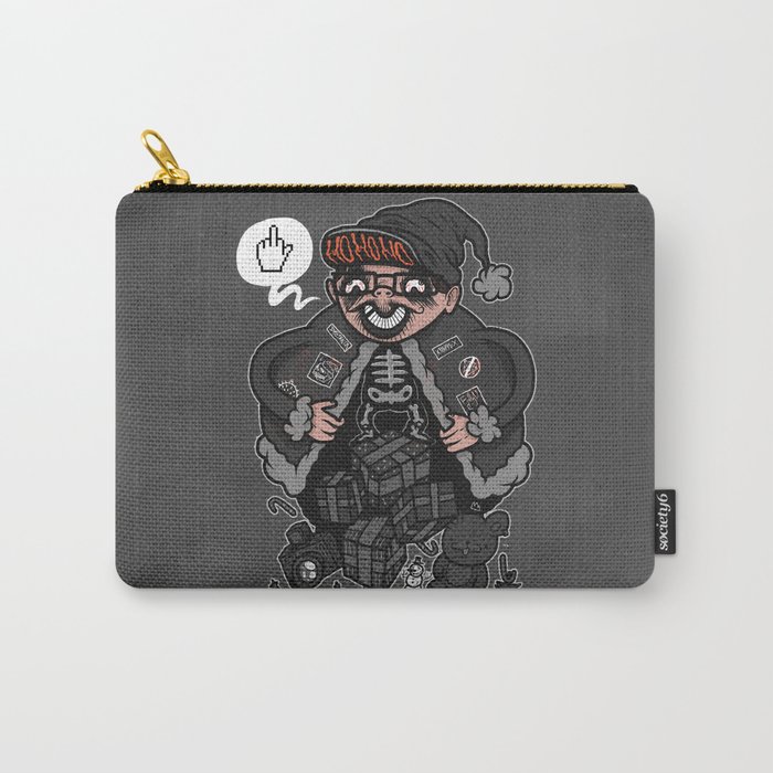 Bad Santa by Michael Shantz  Carry-All Pouch