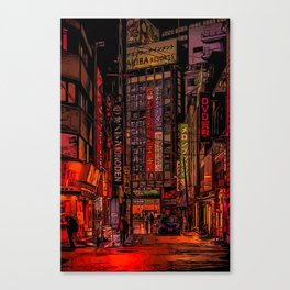 Tokyo Neon Canvas Print