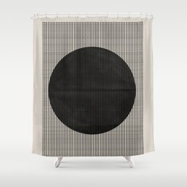 Minimalist Paper Art Shower Curtain