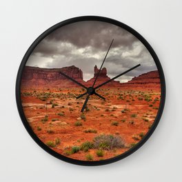 Monument-valley Wall Clock