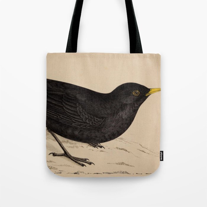 Naturalist Blackbird Tote Bag