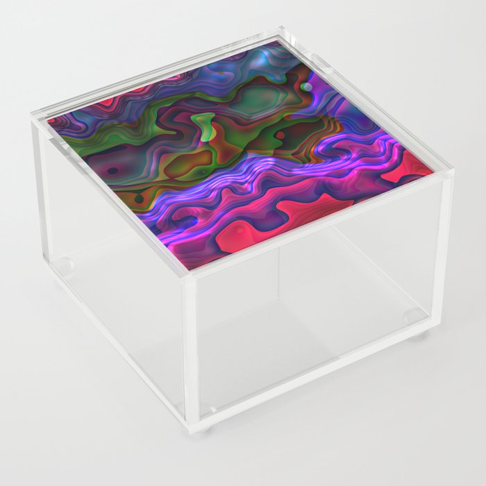 Vivid Shapes Acrylic Box