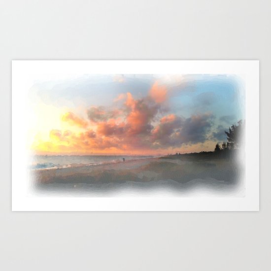 Vero Beach Sunrise Art Print