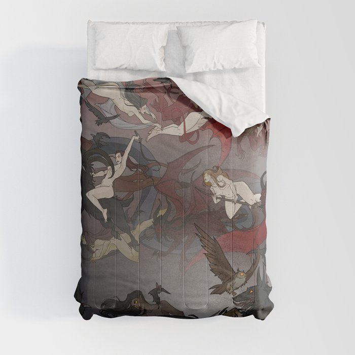 The Night of Witches Comforter