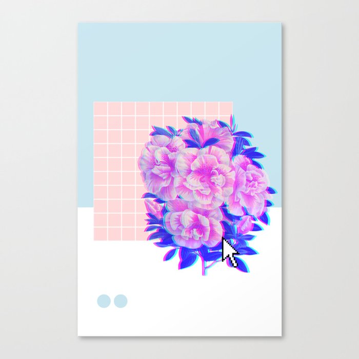 [DIGITAL FLOWERS] Canvas Print