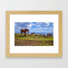 Easter Island Framed Art Prints For Any Decor Style Society6