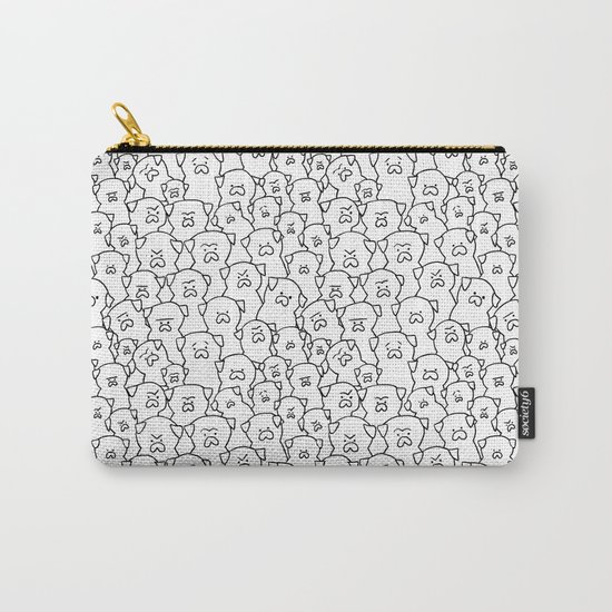 Pugs Grumble Carry-All Pouch