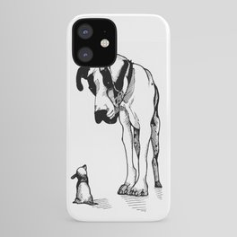 Great Dane & Chihuahua iPhone Case