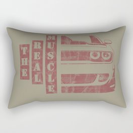 The real muscle - American Muscle car design - Perfect Gift for Car Enthusiasts Rectangular Pillow