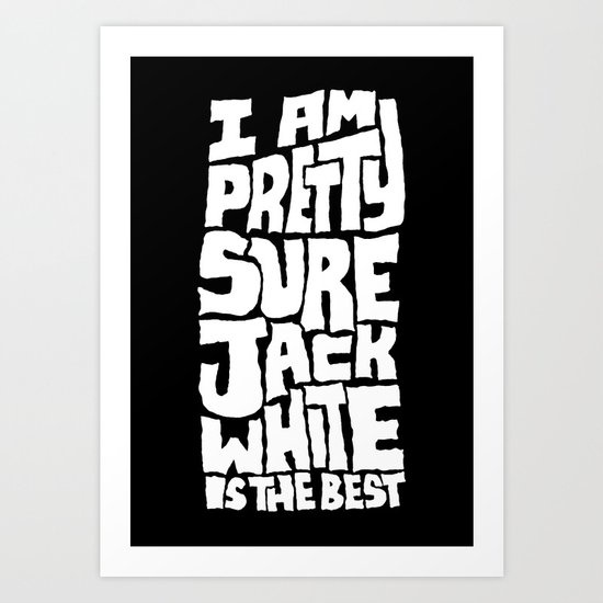Jack White Art Print