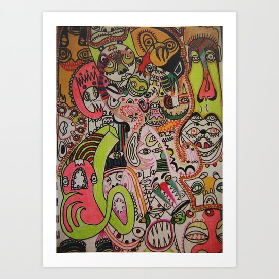 miles davies Art Print
