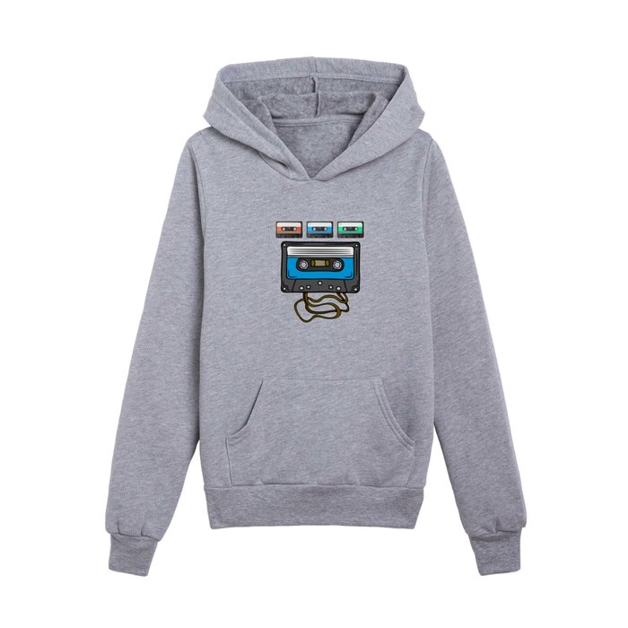 The death of the cassette tape Kids Pullover Hoodie