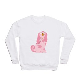 Pink Staffordshire Dog Crewneck Sweatshirt