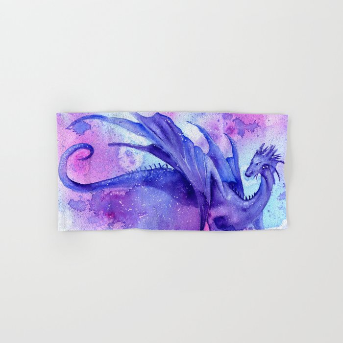 Purple Dragon Hand & Bath Towel