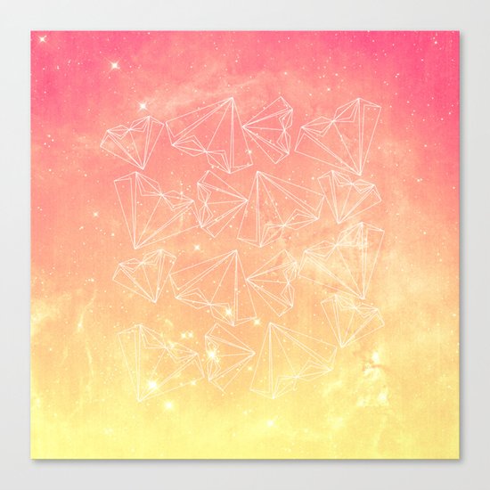A heart is made of ... wishes Canvas Print