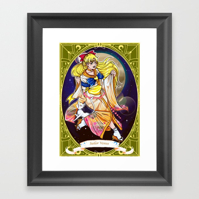 Sailor venus Framed Art Print