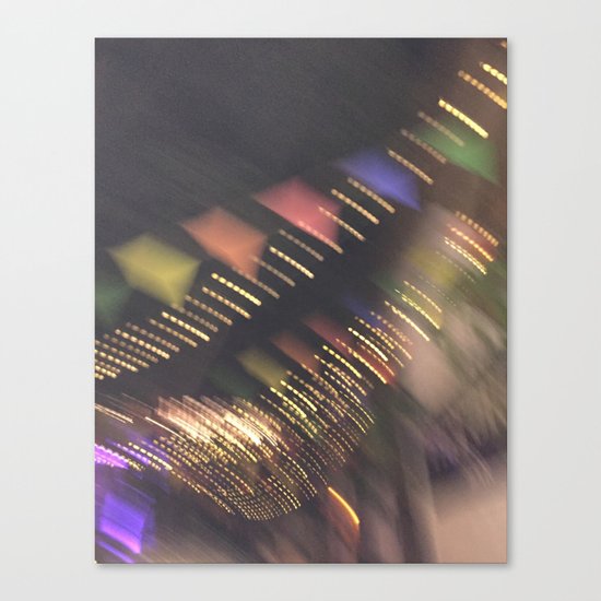 Lights and Pennants Canvas Print