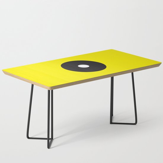 White Dot On Black On Yellow Coffee Table By Garyandrewclarke Society6 Popular coffee table yellow of good quality and at affordable prices you can buy on aliexpress. white dot on black on yellow coffee table by garyandrewclarke