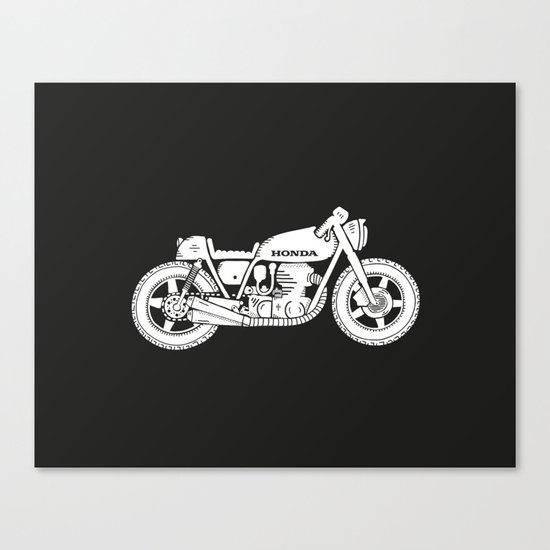 Honda CB750 - Café racer series #1 Canvas Print