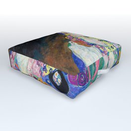Gustav Klimt - The Virgin Outdoor Floor Cushion