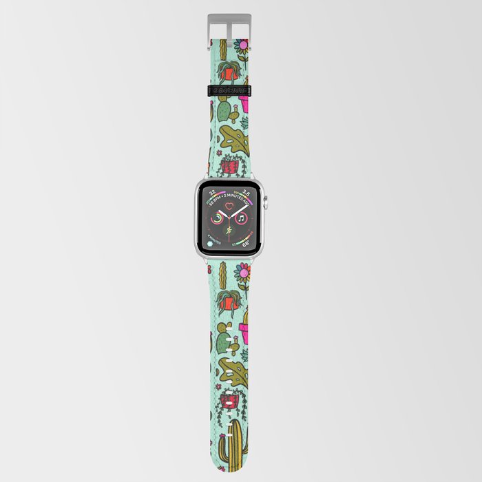 Plant Print Apple Watch Band