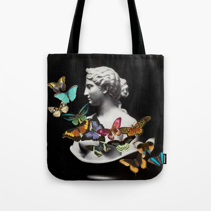 Butterfly Bust Tote Bag