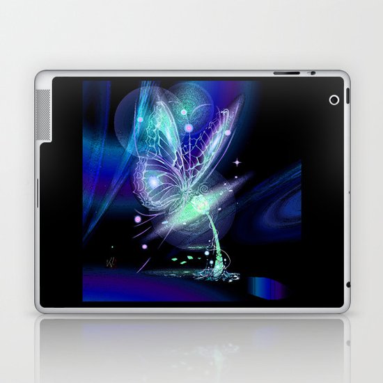 Galactic Butterfly Laptop & iPad Skin