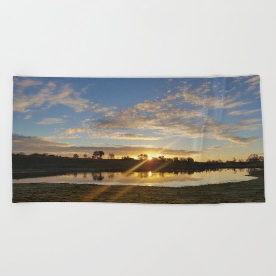 Inbetween Country and Paradise Beach Towel