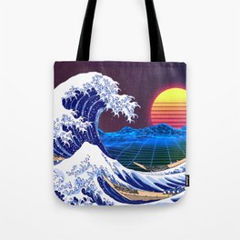 The Great Retrowave Tote Bag