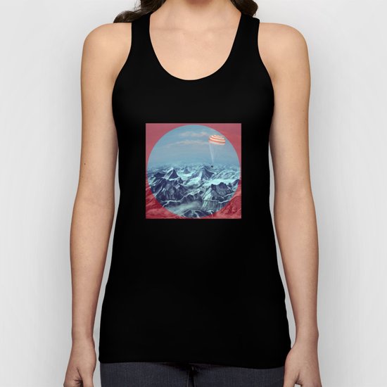 astronaut returns Unisex Tank Top