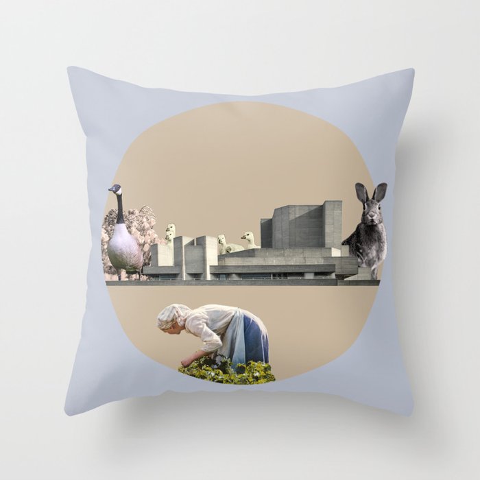 No. 3 (Spring Equinox) Up With the Birds Throw Pillow