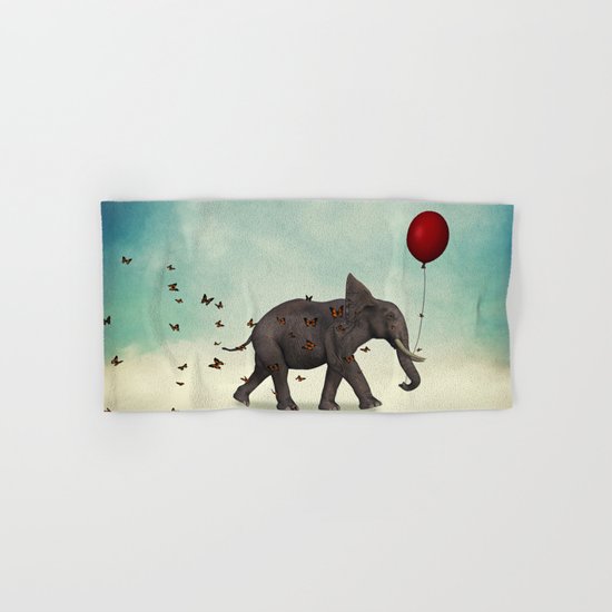 Elephant Hand & Bath Towel