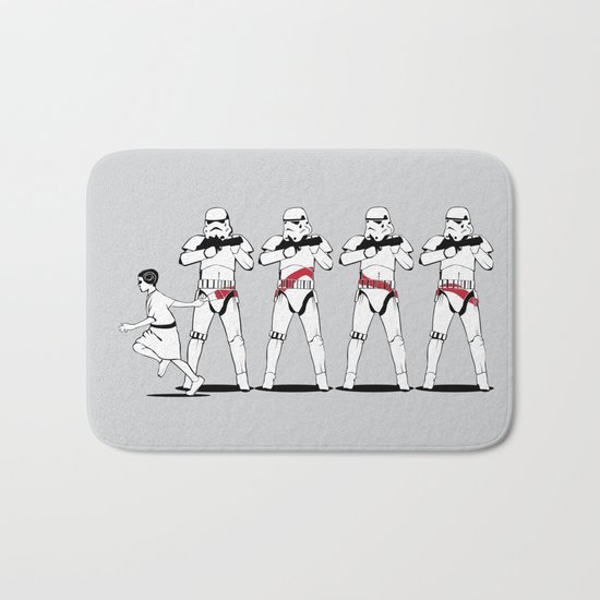 a Rebel Since She Was Young - US AND THEM Bath Mat